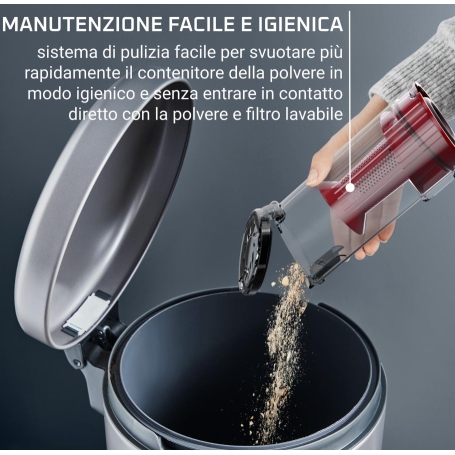 ROWENTA RH6A71 SCOPA ELETTRICA SENZA FILI CAPIENZA 0,44 LT