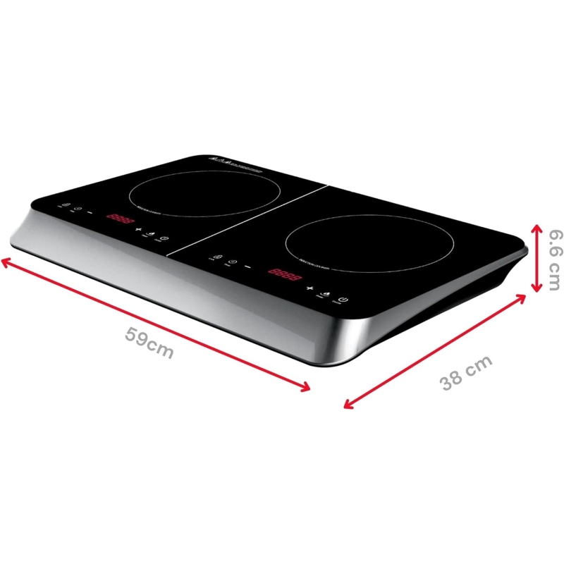 ARDES AR1F602 FORNELLO A INDUZIONE 2 ZONE...