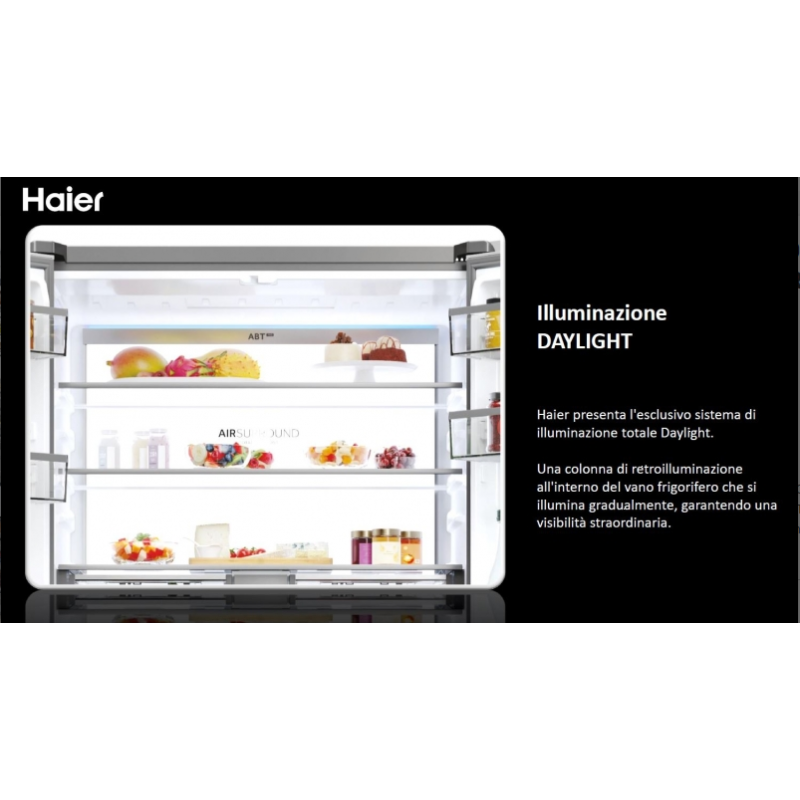 HAIER HBW7518DT FRIGORIFERO COMBINATO DA...