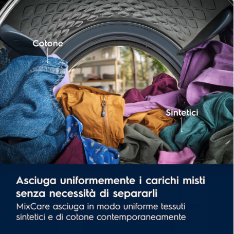 ELECTROLUX EW6H28G ASCIUGATRICE A POMPA DI CALORE 8KG CLASSE C