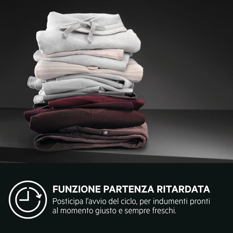 AEG L6FBI6W8 LAVATRICE 8KG 1600 GIRI INVERTER...