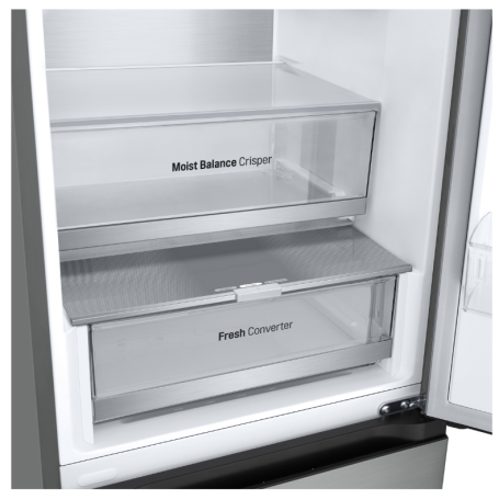 LG GBV5240DPY FRIGORIFERO COMBINATO LIBERA INSTALLAZIONE 387LT NO FROST CLASSE D - ARGENTO - PROMO