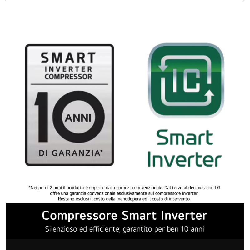 LG GBV5240DPY FRIGORIFERO COMBINATO LIBERA...