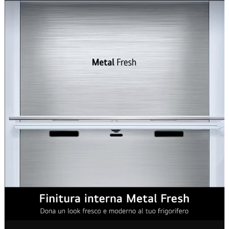 LG GBV5240DPY FRIGORIFERO COMBINATO LIBERA INSTALLAZIONE 387LT NO FROST CLASSE D - ARGENTO - PROMO