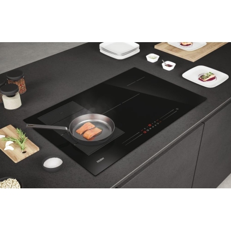 HAIER HAMTSJ86MC/1 PIANO COTTURA A INDUZIONE 80CM WIFI - NERO