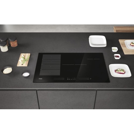 HAIER HAMTSJ86MC/1 PIANO COTTURA A INDUZIONE 80CM WIFI - NERO