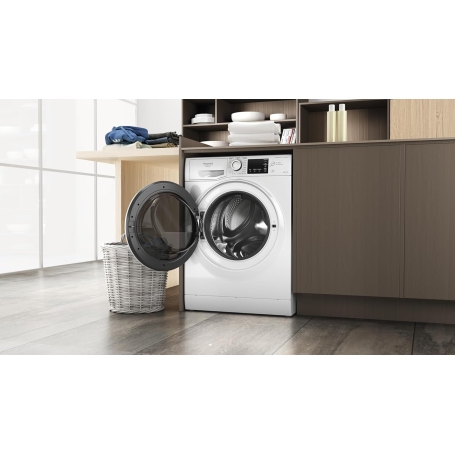 HOTPOINT ARISTON NDB 10736 WA IT LAVASCIUGA 10/7 KG 1400 GIRI VAPORE CLASSE A/D