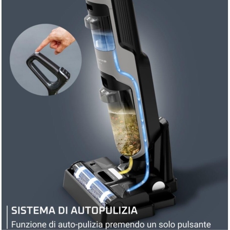 ROWENTA GZ5035WO LAVAPAVIMENTI SENZA FILI DOPPIO SERBATOIO