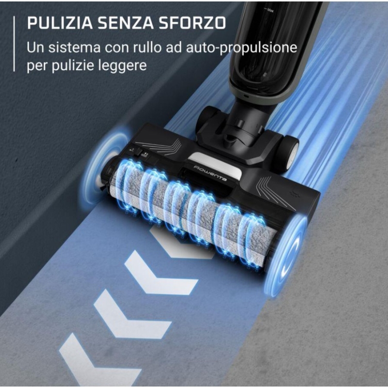ROWENTA GZ5035WO LAVAPAVIMENTI SENZA FILI...