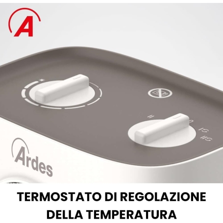 ARDES AR4P18 TERMOVENTILATORE A TORRE 2000W 2 LIVELLI CON TIMER