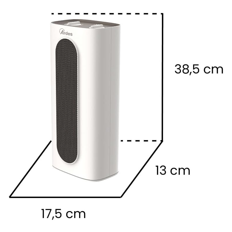 ARDES AR4P18 TERMOVENTILATORE A TORRE 2000W 2...
