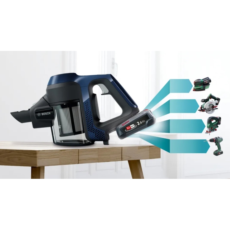BOSCH BCS611P4A SCOPA ELETTRICA RICARICABILE...