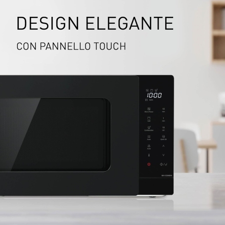 PANASONIC NN-K36NBMEPG FORNO A MICROONDE 24 LT 900W CON GRILL - NERO