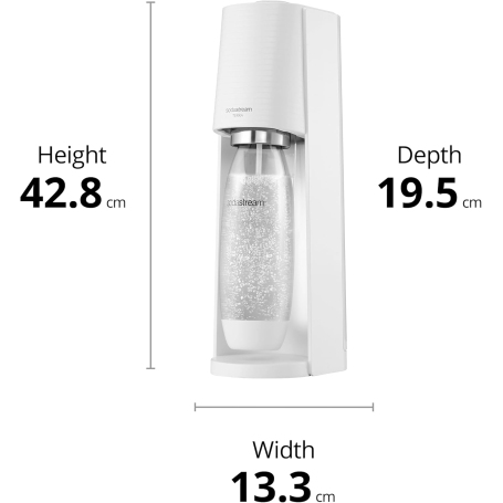 SODASTREAM 2270209 GASATORE DI CAPACITA' 1LT + BOTTIGLIA IN PLASTICA
