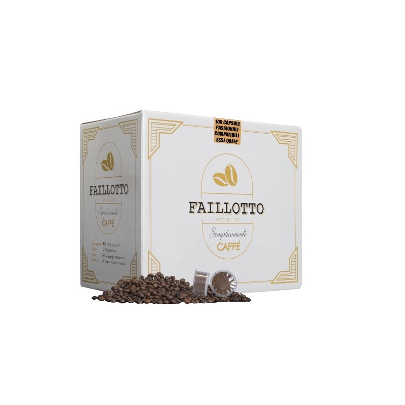 FAILLOTTO 100 CAPSULE ESSE 8GR MISCELA PASSIONALE COMPATIBILE CON A MODO MIO