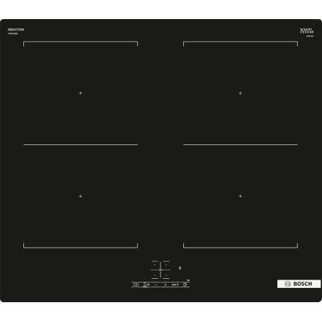 BOSCH PVQ611BB6E SERIE 4 PIANO COTTURA DA INCASSO A INDUZIONE 60CM 4 ZONE - NERO