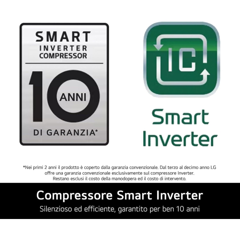 LG GBV3200DPY FRIGORIFERO COMBINATO LIBERA...