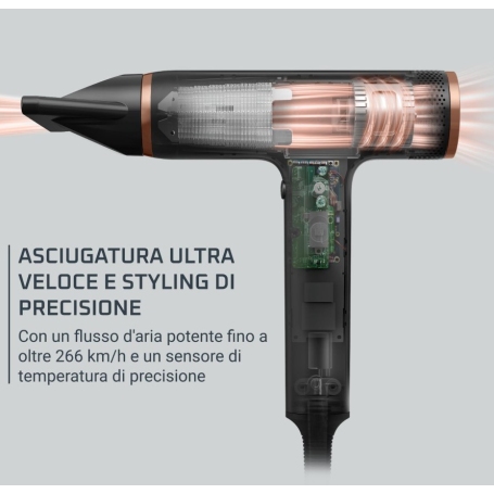 ROWENTA HY8310F0 ASCIUGACAPELLI NANO ULTIMATE EXPERIENCE