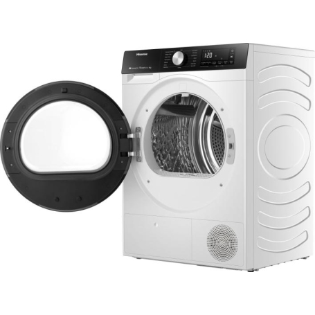 HISENSE DH3S802BW2 ASCIUGATRICE POMPA DI CALORE 8KG WIFI OBLO' REVERSIBILE CLASSE D (EX A+++)