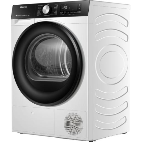 HISENSE DH3S802BW2 ASCIUGATRICE POMPA DI CALORE 8KG WIFI OBLO' REVERSIBILE CLASSE D (EX A+++)