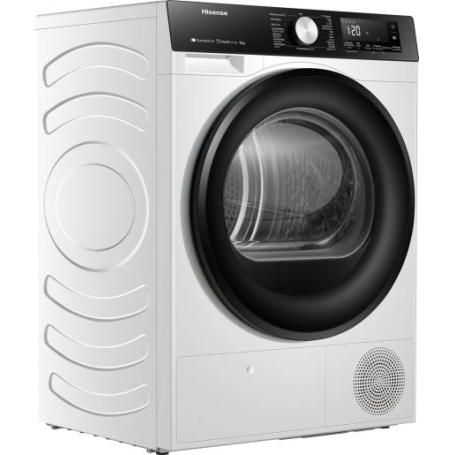 HISENSE DH3S802BW2 ASCIUGATRICE POMPA DI CALORE 8KG WIFI OBLO' REVERSIBILE CLASSE D (EX A+++)