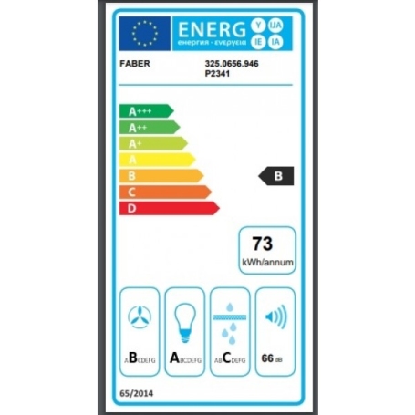 FABER STILO COMFORT SAN X A90 CAPPA A PARETE CON AIR HUB INOX - 325.0656.946