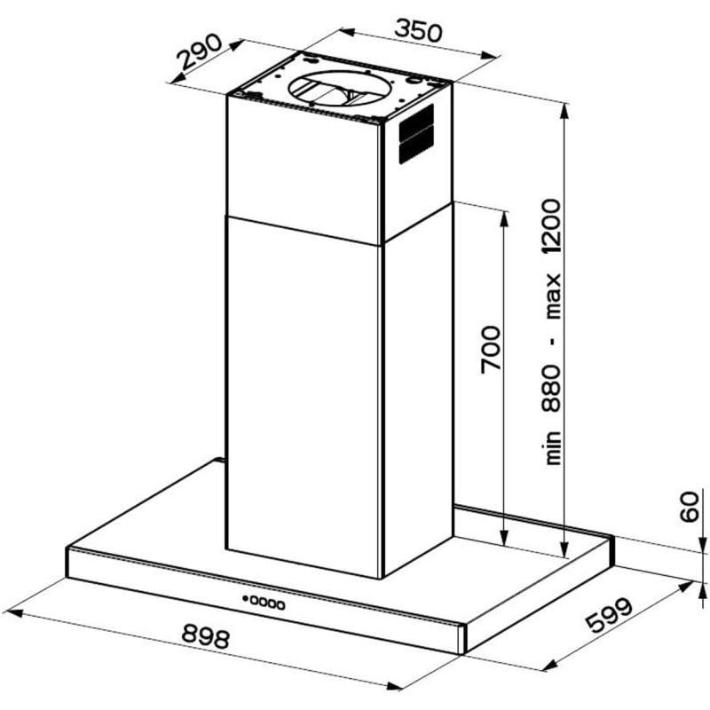 FABER STILO COMFORT ISOLA X A90/2 CAPPA A ISOLA...