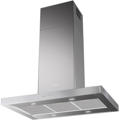 FABER STILO COMFORT ISOLA X A90/2 CAPPA A ISOLA ASPIRANTE 90CM CLASSE B INOX  - 325.0618.738