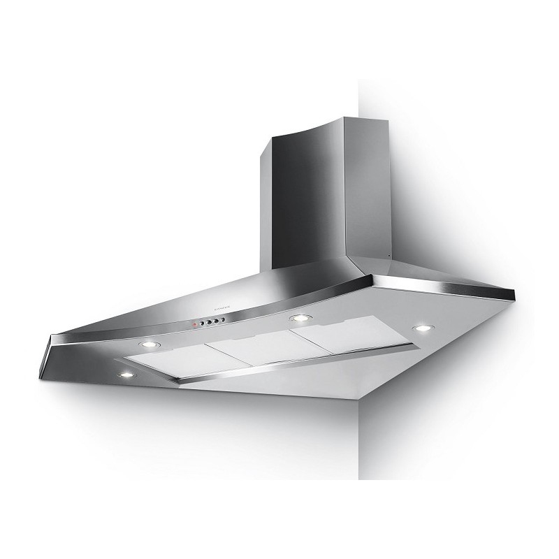 FABER SOLARIS EG6 LED X A100/2 CAPPA AD ANGOLO ASPIRANTE 100CM INOX - 320.0538.968