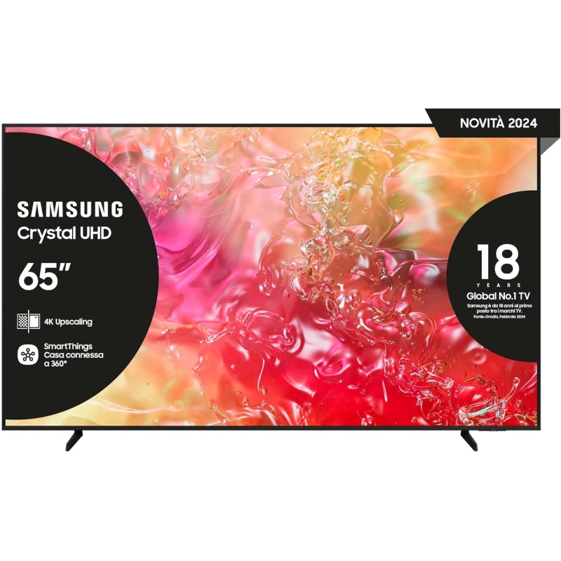 SAMSUNG UE65DU7170UXZT TV LED 65'' 4K CRYSTAL UHD SMART TV WI-FI