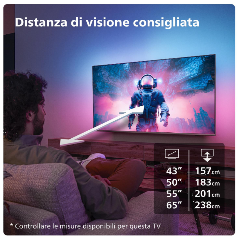 PHILIPS 55PUS8009/12 TV LED 55' SMART TV UHD 4K...