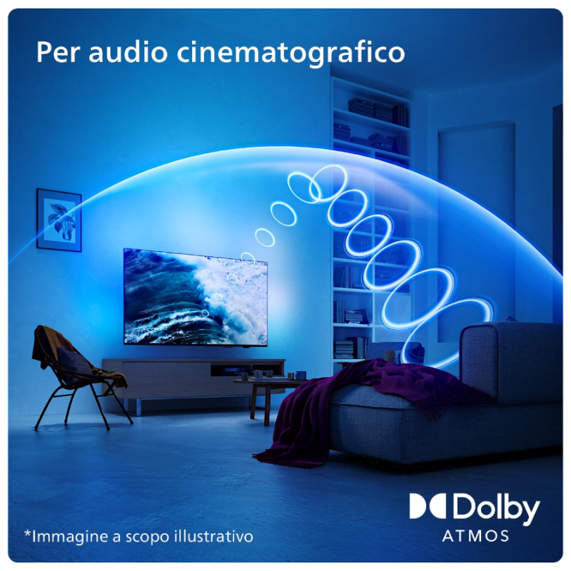 PHILIPS 55PUS8009/12 TV LED 55' SMART TV UHD 4K...