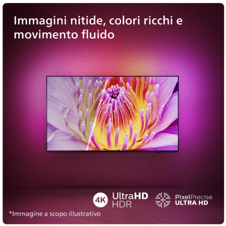 PHILIPS 55PUS8009/12 TV LED 55' SMART TV UHD 4K 3XHDMI WIFI DOLBY ATMOS