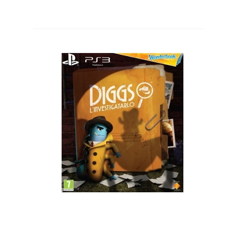 DIGGS L'INVESTIGATARLO SW + WONDERBOOK PER PLAYSTATION 3