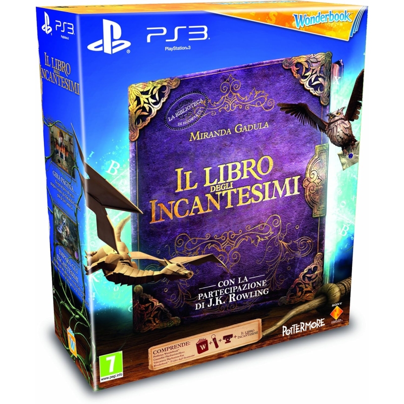 IL LIBRO DEGLI INCANTESIMI + WONDERBOOK PER PLAYSTATION 3