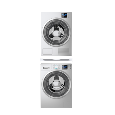 MELICONI TORRE GREEN+ KIT DI SOVRAPPOSIZIONE UNIVERSALE PER LAVATRICE E ASCIUGATRICE - 656129