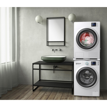 MELICONI TORRE GREEN+ KIT DI SOVRAPPOSIZIONE UNIVERSALE PER LAVATRICE E ASCIUGATRICE - 656129