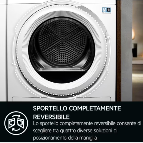 AEG TR9T94ABS ASCIUGATRICE A POMPA DI CALORE 9KG 3DSCAN ABSOLUTECARE PROSTEAM CLASSE A+++