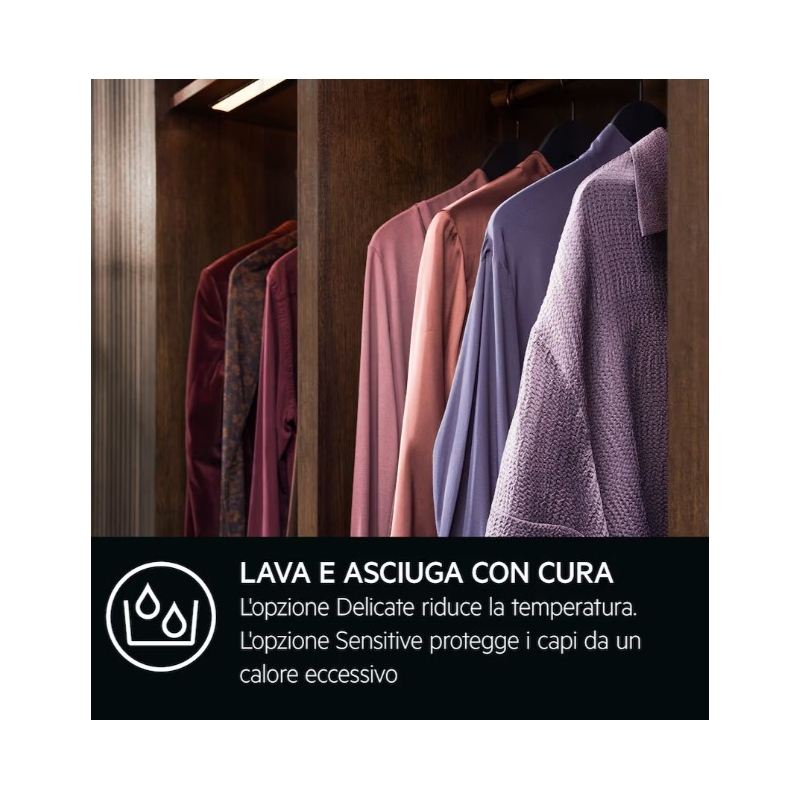 AEG TR7G93W ASCIUGATRICE A POMPA DI CALORE 9KG...