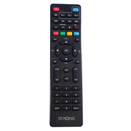 STRONG SRT84 RICEVITORE DIGITALE TERRESTRE DVB-T2 IN FORMATO POCKET COLLEGAMENTO HDMI NERO