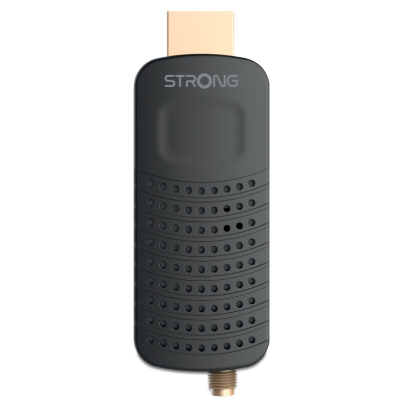 STRONG SRT84 RICEVITORE DIGITALE TERRESTRE DVB-T2 IN FORMATO POCKET COLLEGAMENTO HDMI NERO