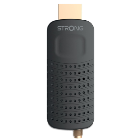 STRONG SRT84 RICEVITORE DIGITALE TERRESTRE DVB-T2 IN FORMATO POCKET COLLEGAMENTO HDMI NERO