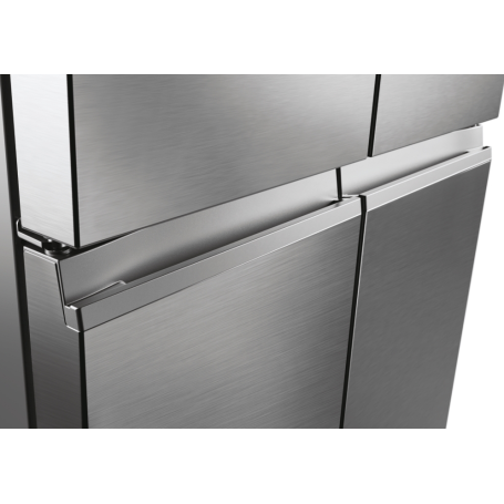 HAIER HCW58F18EHMP FRIGORIFERO 4 PORTE CUBE 83 507LT NO FROST CLASSE E PLATINO