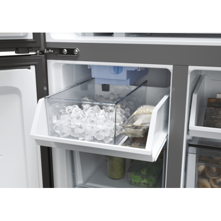 HAIER HCW58F18EHMP FRIGORIFERO 4 PORTE CUBE 83 507LT NO FROST CLASSE E PLATINO