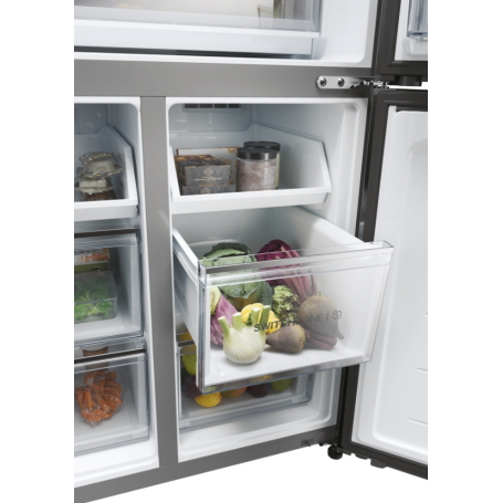 HAIER HCW58F18EHMP FRIGORIFERO 4 PORTE CUBE 83 507LT NO FROST CLASSE E PLATINO