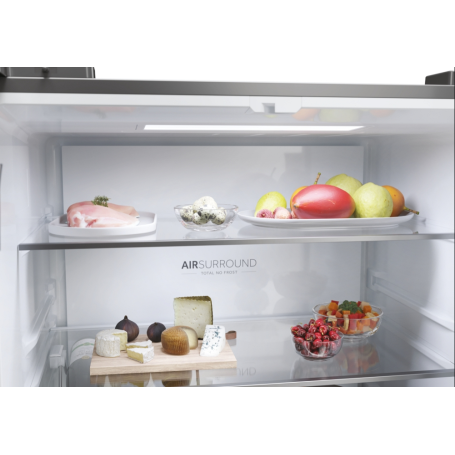 HAIER HCW58F18EHMP FRIGORIFERO 4 PORTE CUBE 83 507LT NO FROST CLASSE E PLATINO