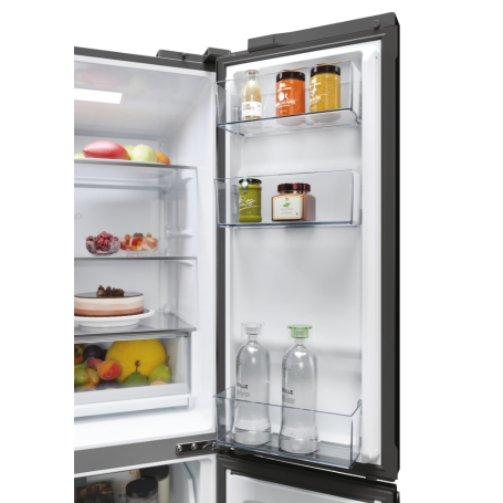 HAIER HCW58F18EHMP FRIGORIFERO 4 PORTE CUBE 83 507LT NO FROST CLASSE E PLATINO