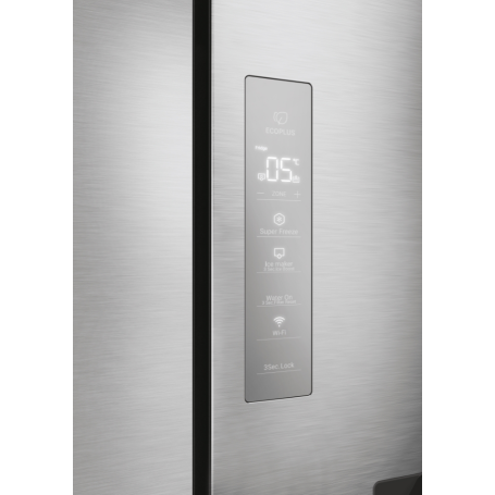 HAIER HCW58F18EHMP FRIGORIFERO 4 PORTE CUBE 83 507LT NO FROST CLASSE E PLATINO