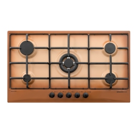 GLEM GAS GT955TF PIANO COTTURA DA INCASSO 86CM 5 FUOCHI A...