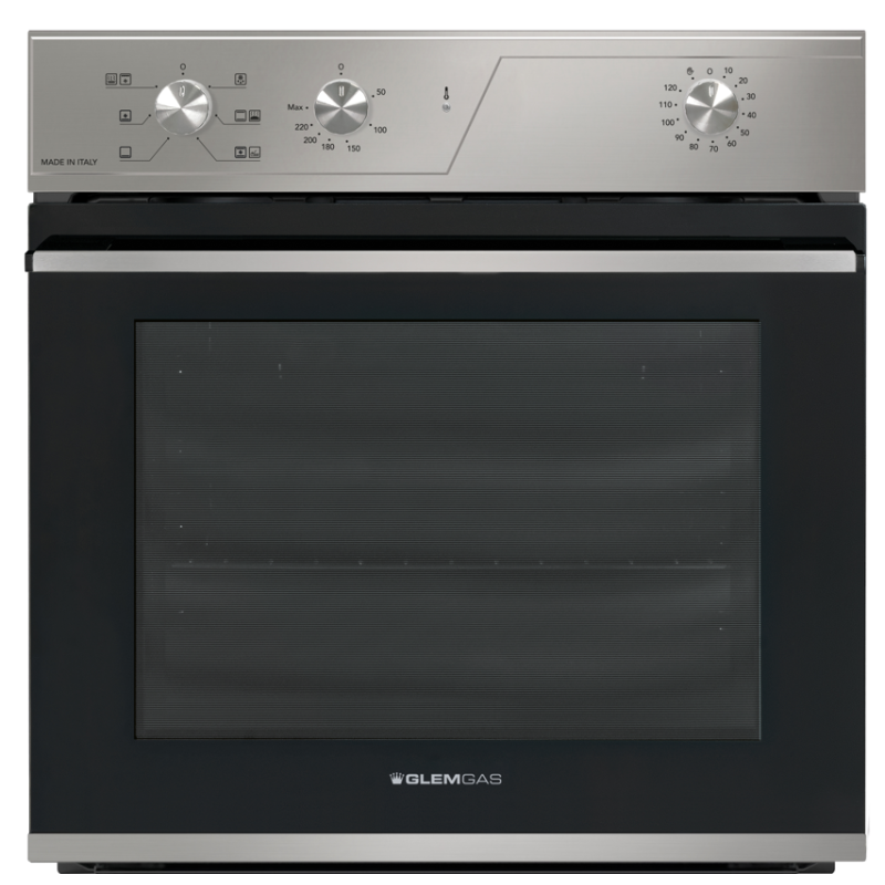 GLEM GAS GFR62IX-S3 FORNO DA INCASSO ELETTRICO VENTILATO CLASSE A - INOX